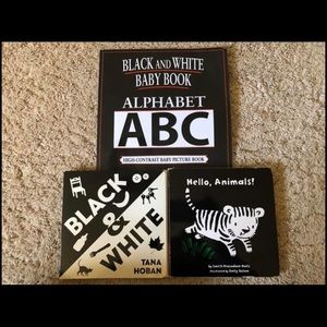 Black and White Baby Book Bundle - Like New!